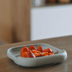 Piatto in Silicone con ventosa Square - Mango