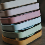 Piatto a Scomparti Rainbow con ventosa - Beige