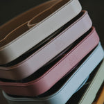Piatto a Scomparti Rainbow con ventosa - Beige