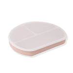 Piatto a Scomparti con Coperchio Moon - Blush
