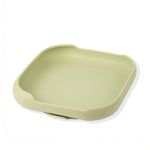 Piatto in Silicone con ventosa Square - Oliva