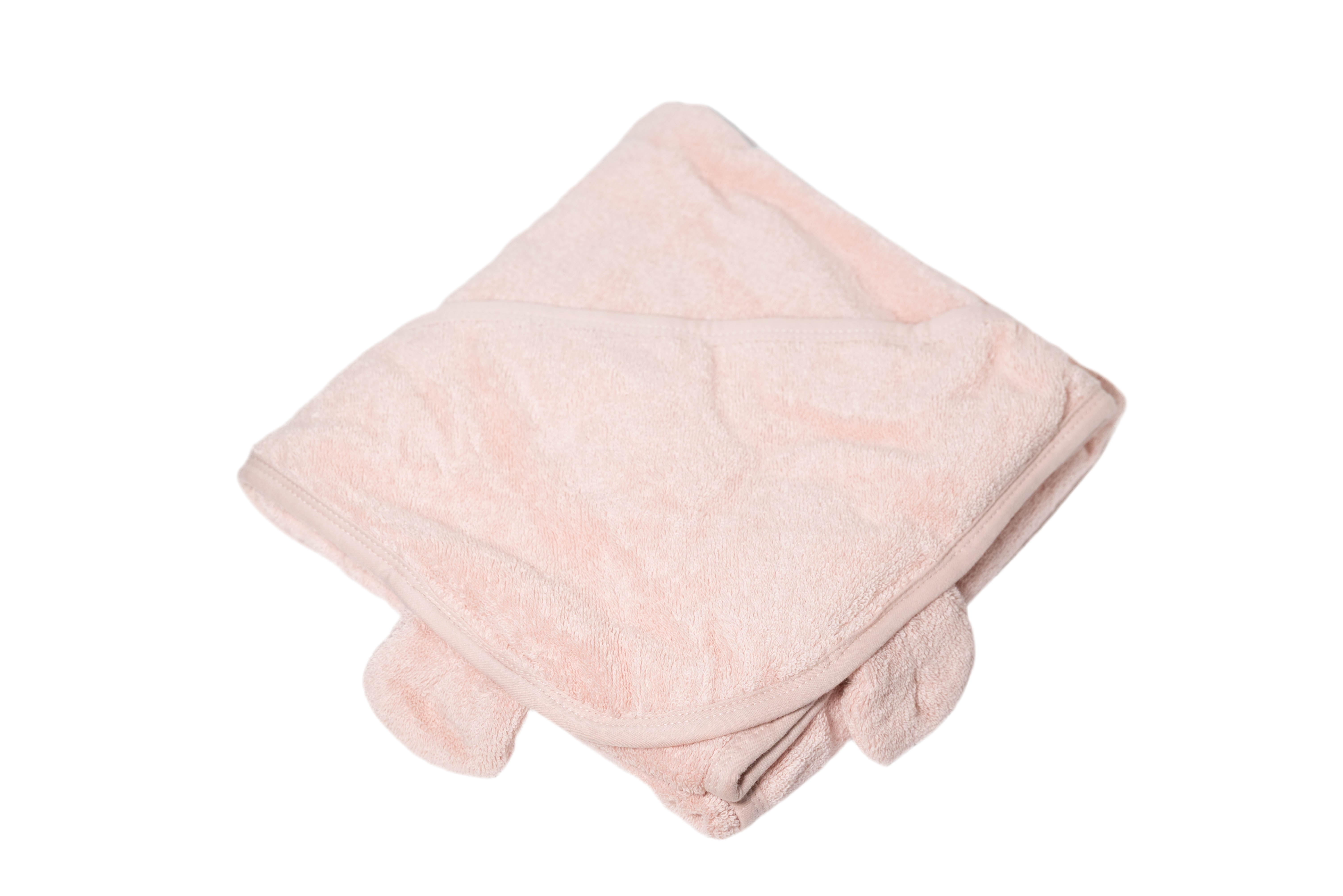 Asciugamano con cappuccio - Rosa