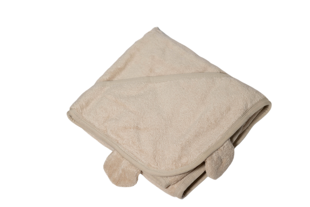 Asciugamano con cappuccio- Beige