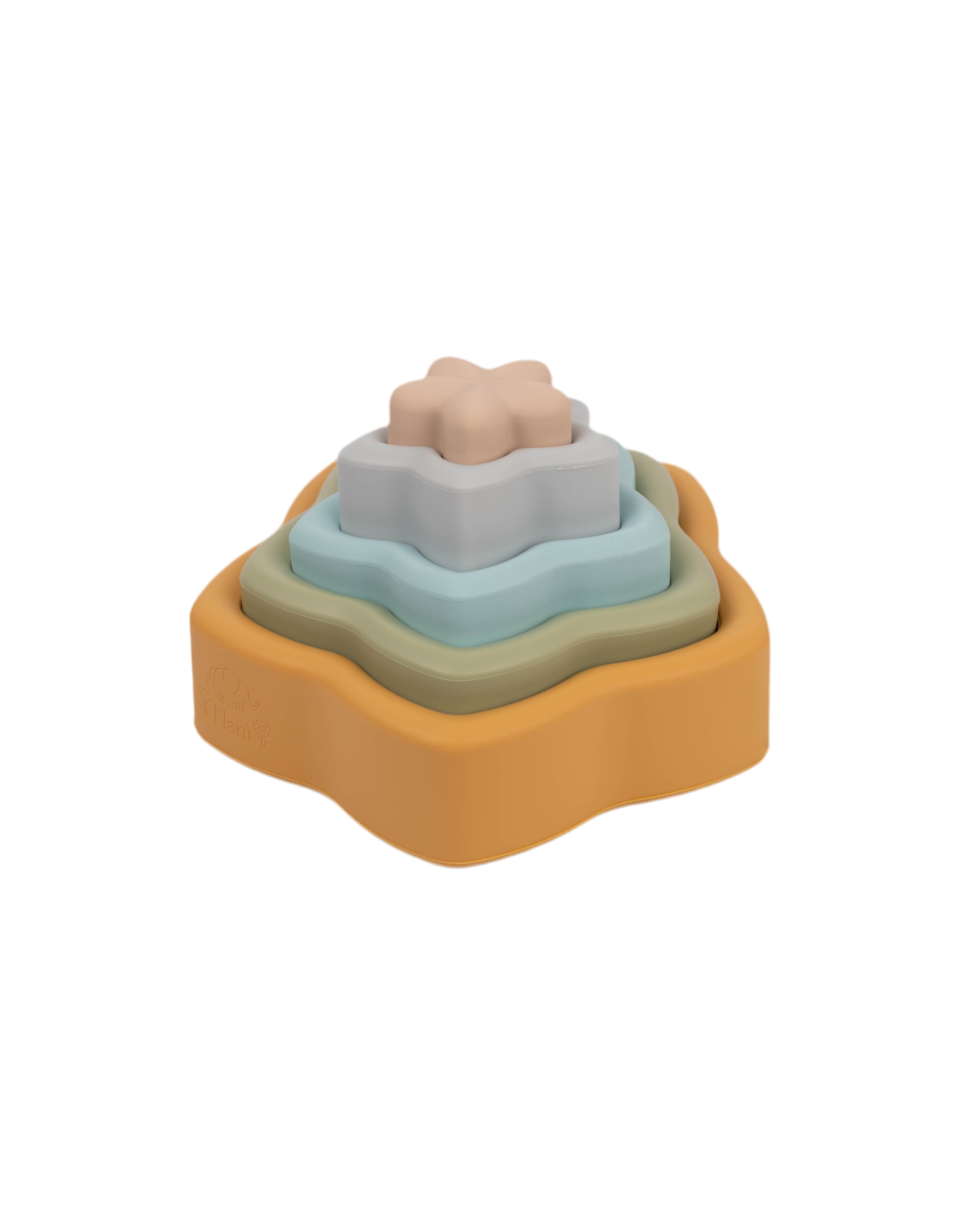 Costruzioni In Silicone Flower - Blu