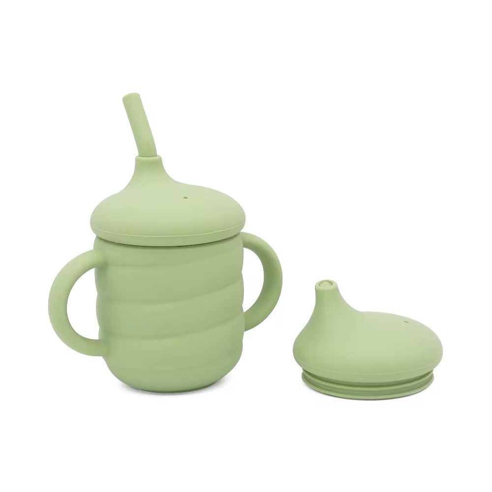 Bicchiere 3 in 1 Milk - Oliva