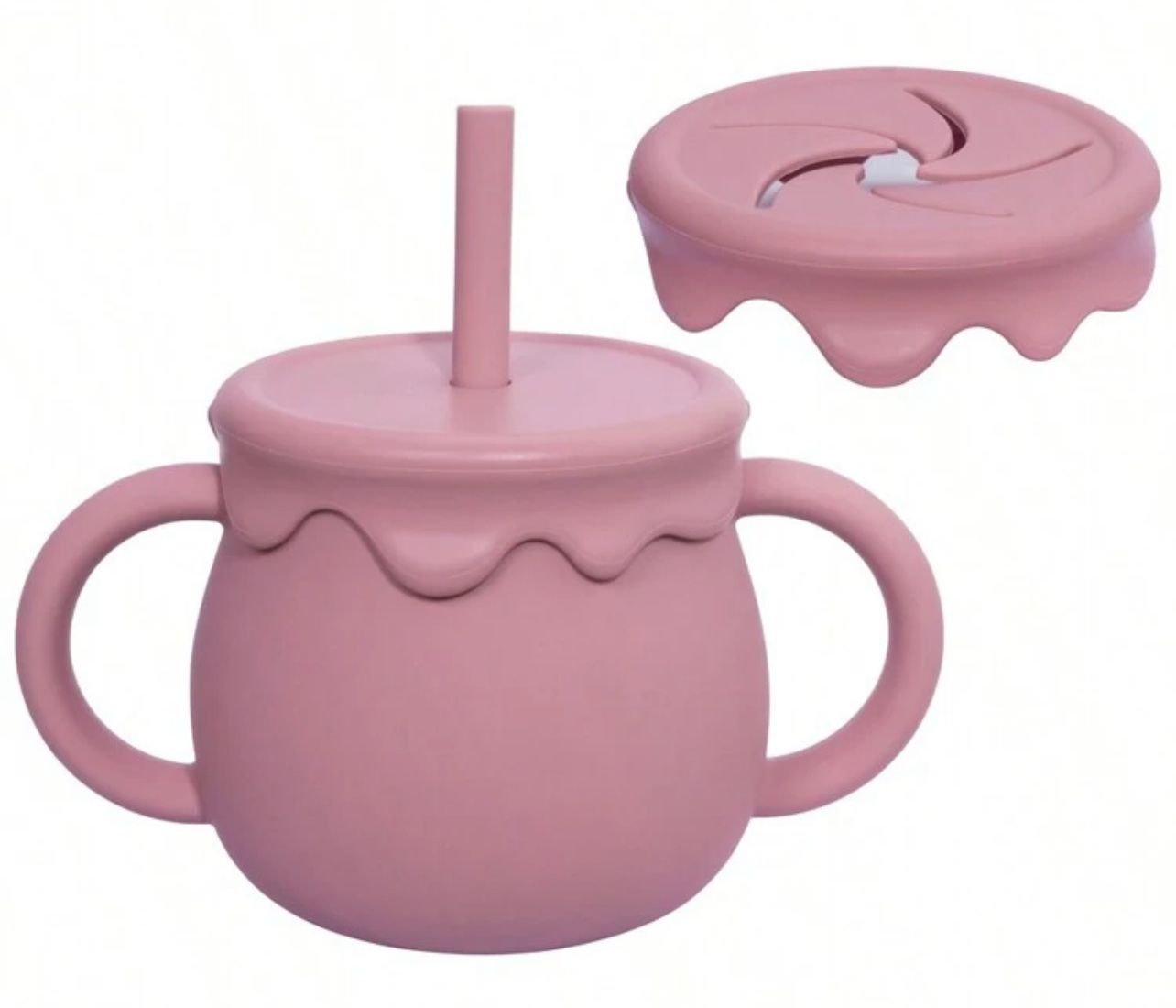 Bicchiere 3 in 1 Honey - Pink