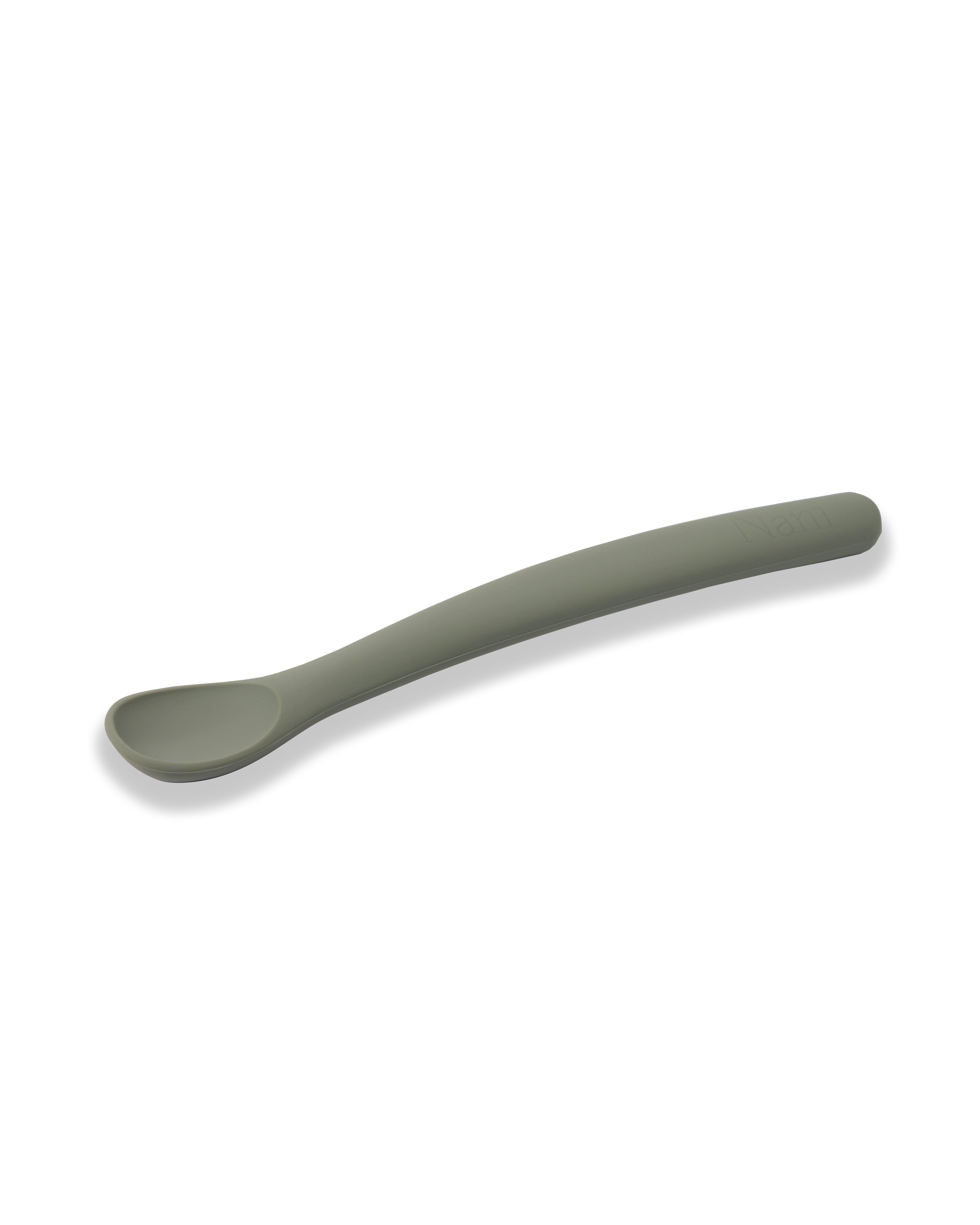 Set Cucchiaini da svezzamento (Grigio / Oliva)