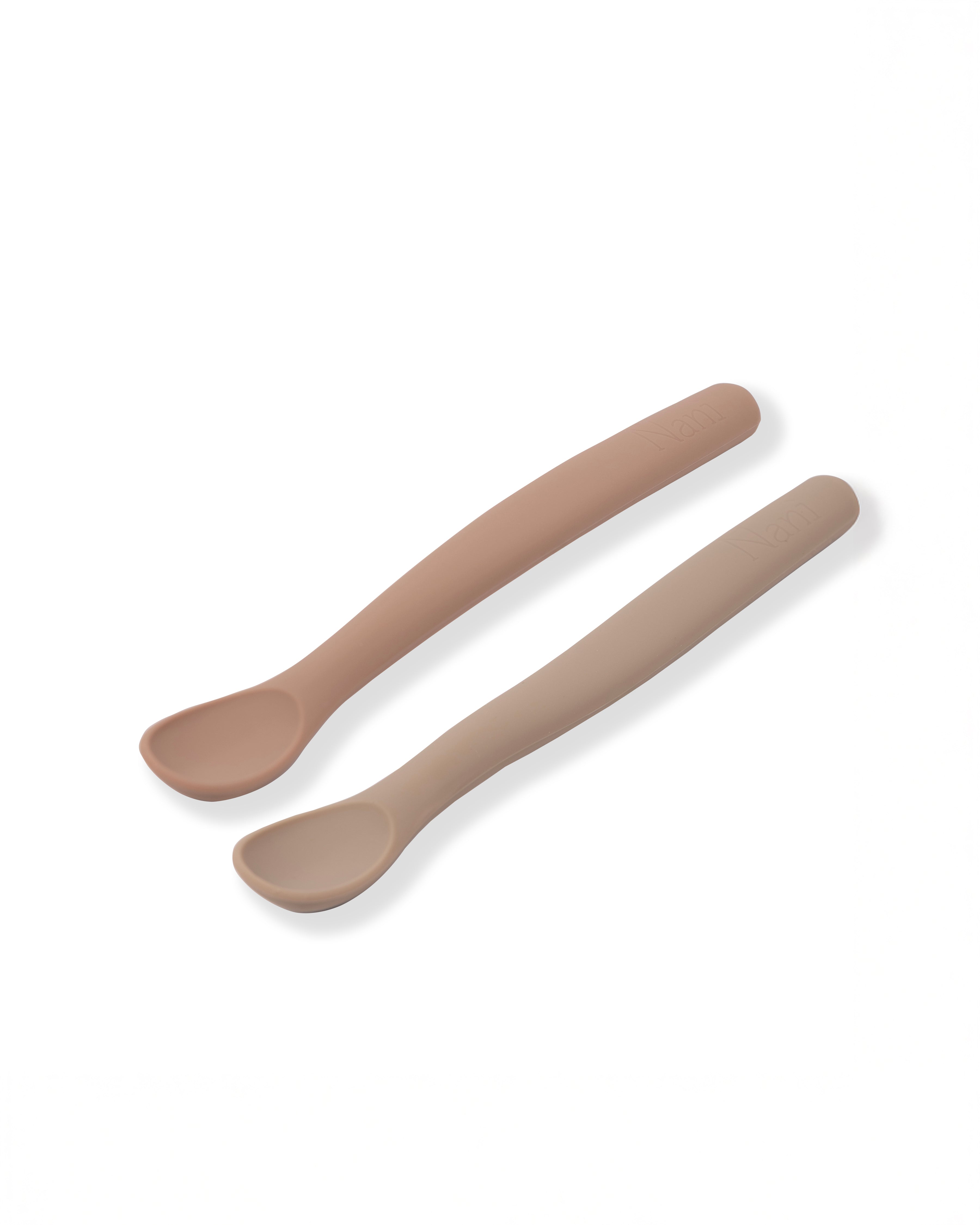 Set Cucchiaini da svezzamento (Tortora / Fango)
