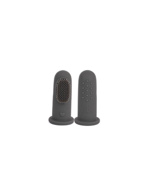 Spazzolino in Silicone 2 Pezzi - ( Grigio / Avio )