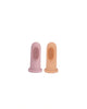 Spazzolino in Silicone 2 Pezzi - ( Rosa / Nude )