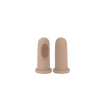Spazzolino in Silicone 2 Pezzi  - ( Tortora / Fango )