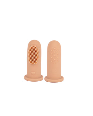 Spazzolino in Silicone 2 Pezzi - ( Rosa / Nude )