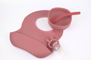 Bavaglino in Silicone - Rosa Antico