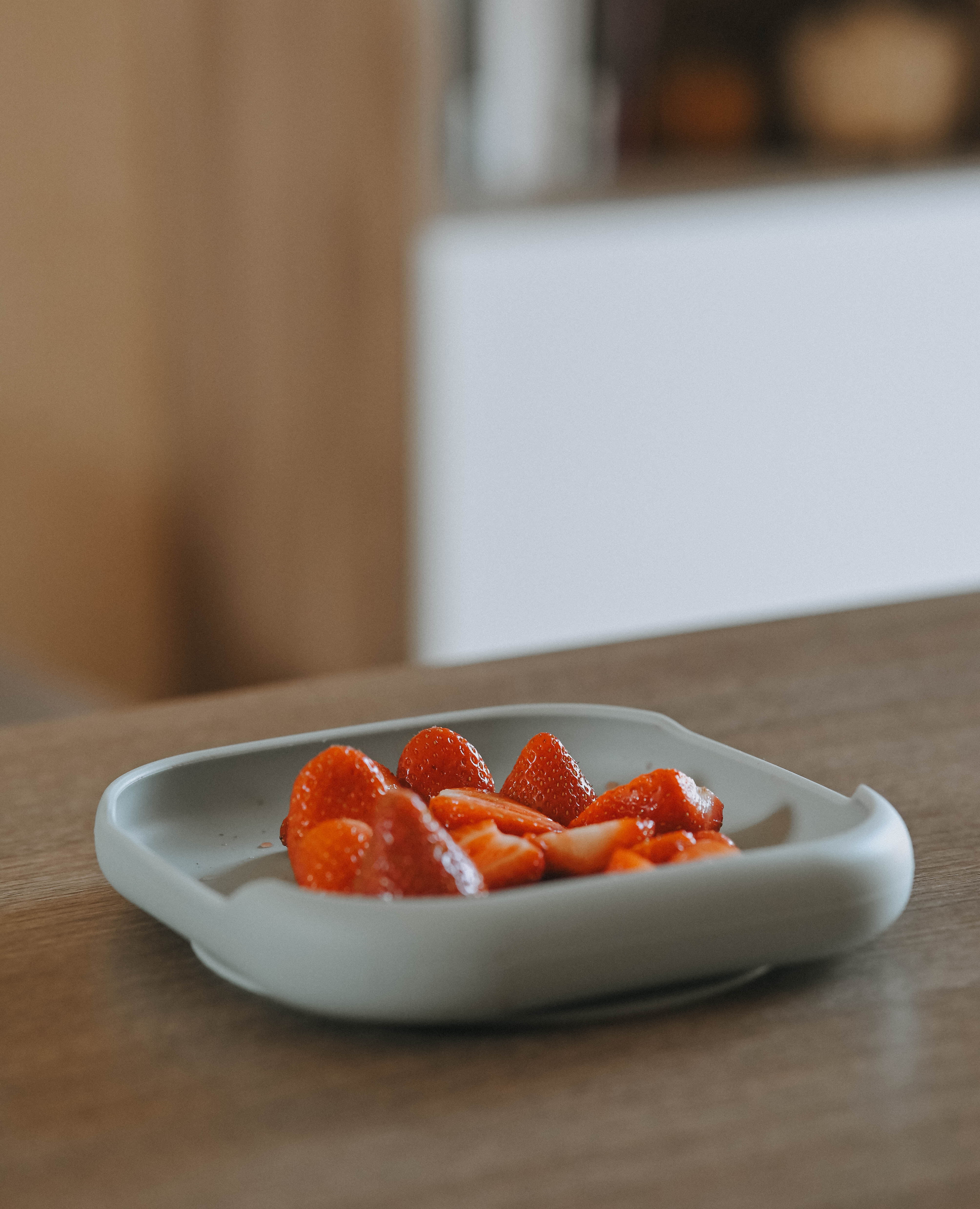 Piatto in Silicone con ventosa Square - Mango