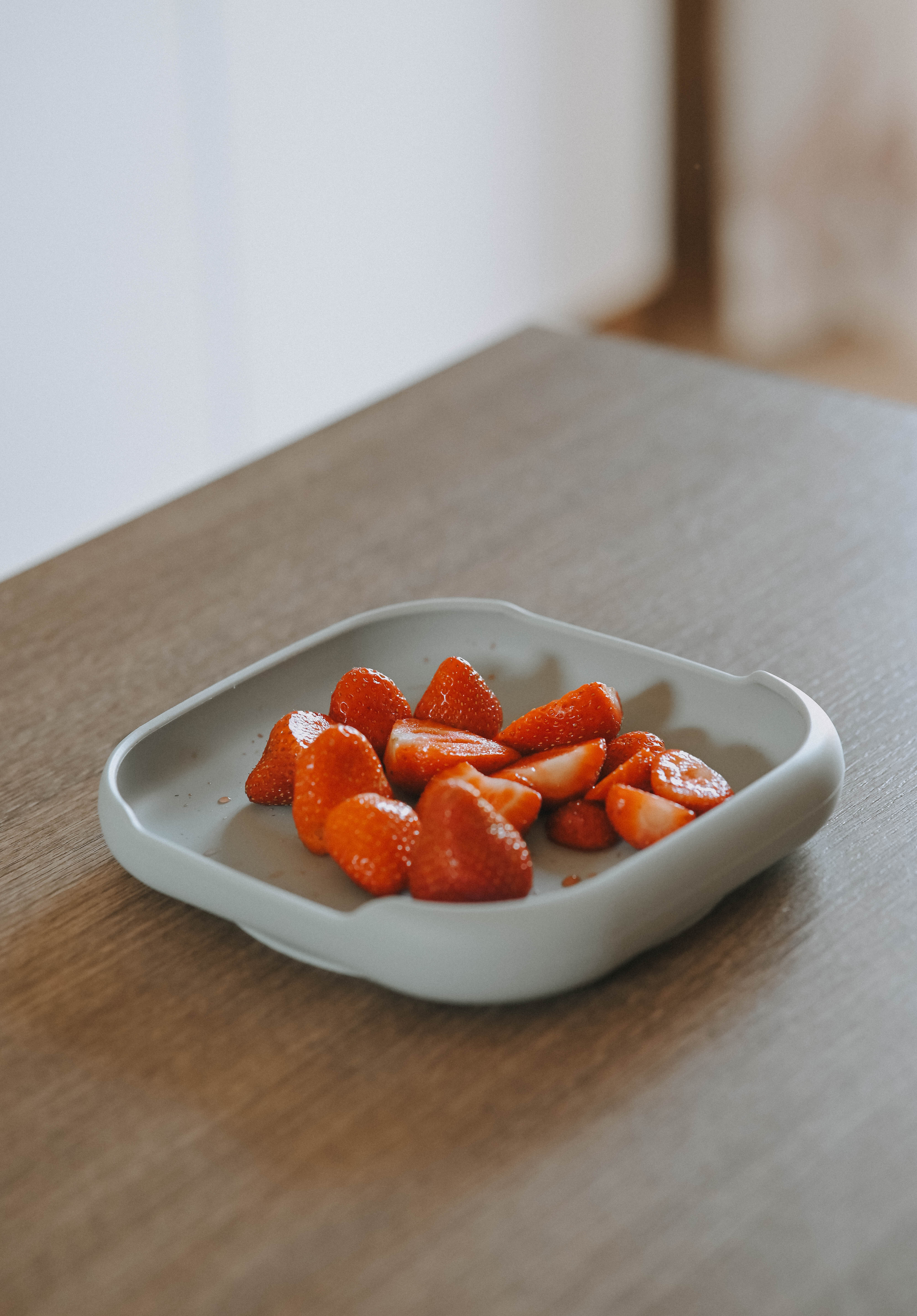 Piatto in Silicone con ventosa Square - Mango