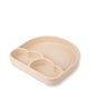 Piatto a Scomparti Rainbow con ventosa - Beige