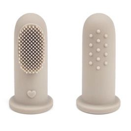 Spazzolino in Silicone 2 Pezzi - Beige