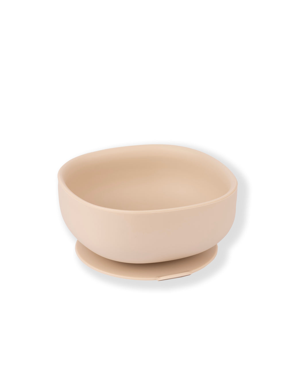 Ciotola in Silicone Square con ventosa - Beige