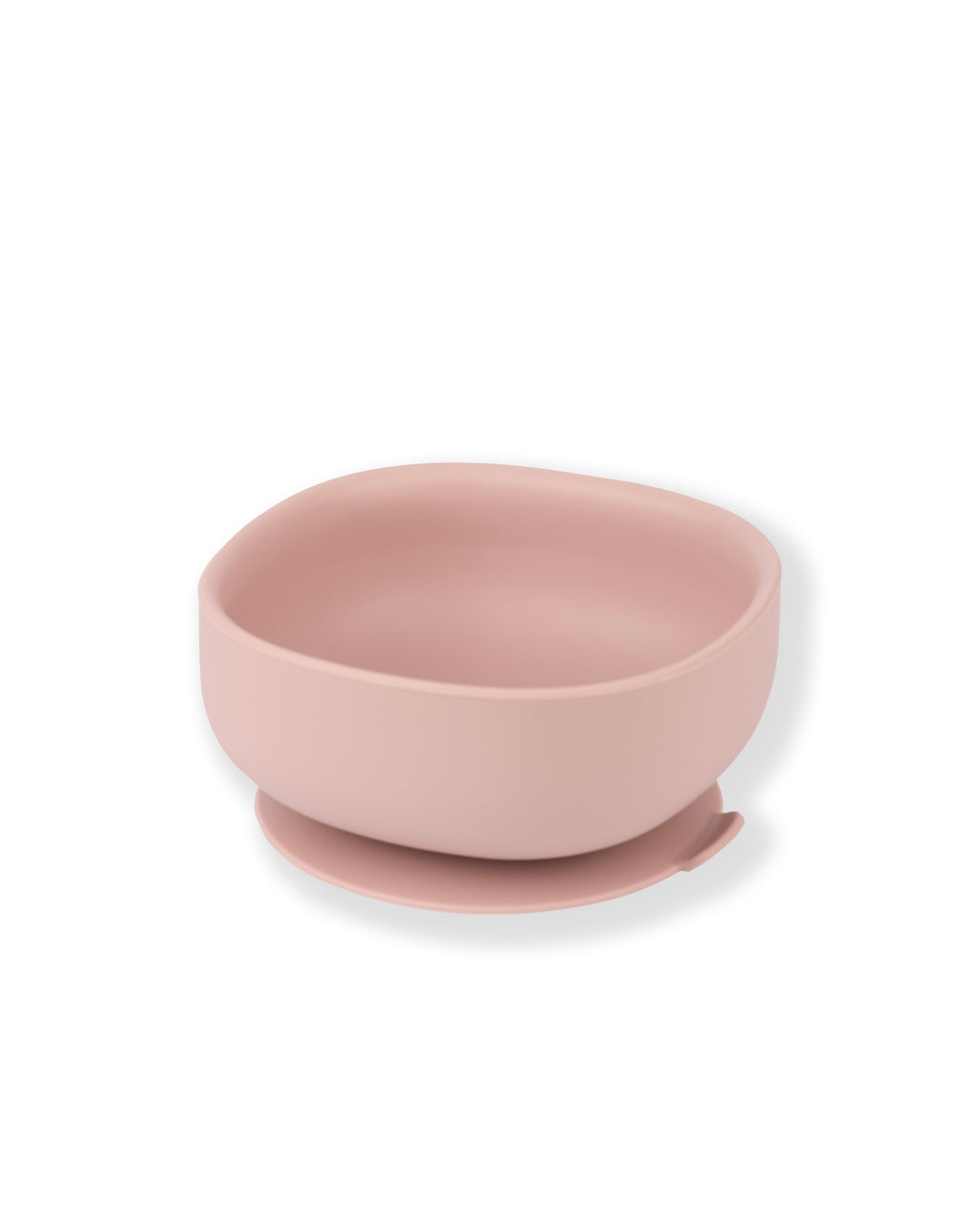 Ciotola in Silicone Square con ventosa - Blush