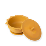 Ciotola Sun con coperchio e ventosa - Mango