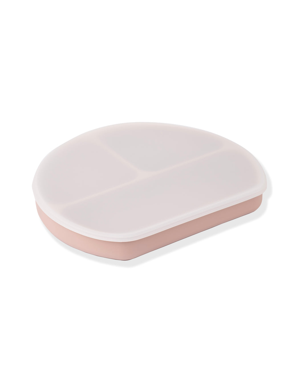 Piatto a Scomparti con Coperchio Moon - Blush