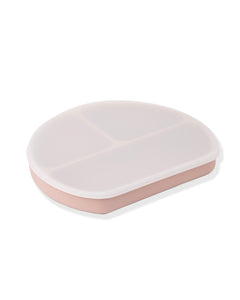 Piatto a Scomparti con Coperchio Moon - Blush