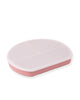 Piatto a Scomparti con Coperchio Moon - Rosa antico